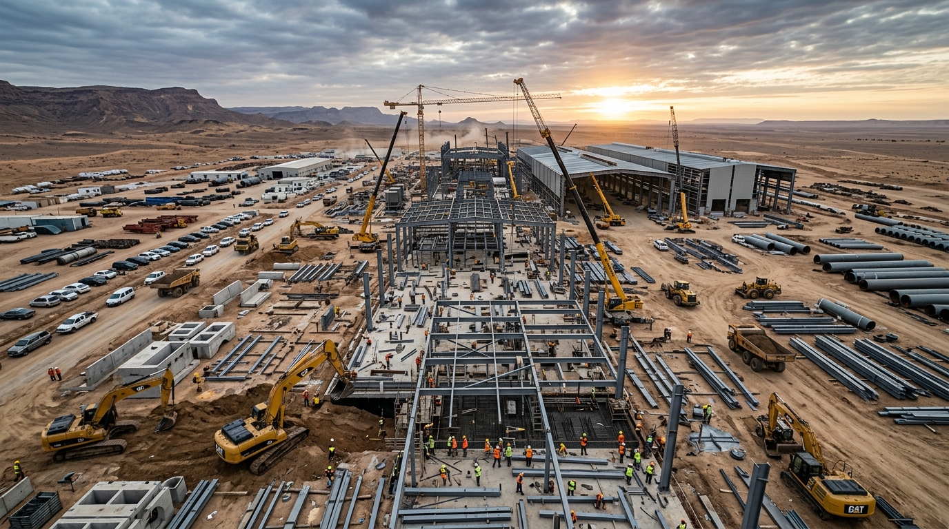 IBIBIK GROUP Megaproject Construction Site